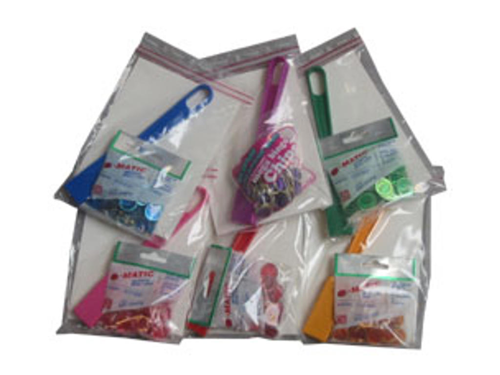 Bingomagneter, Assorterede farver, 100 stk