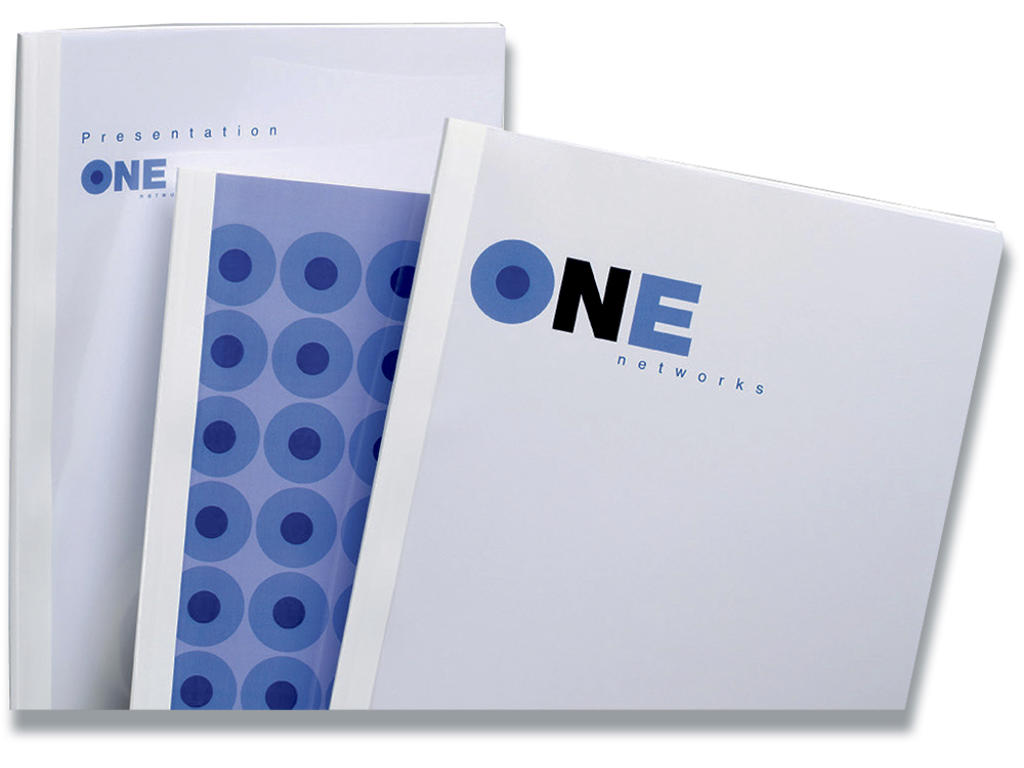 Indbindings limomslag, A4, Glossy, 60 ark, GBC ThermaBind Optimal