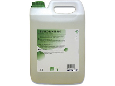 Afspændingsmiddel, Til auto dosering, 5 liter, Bistro Rinse 780