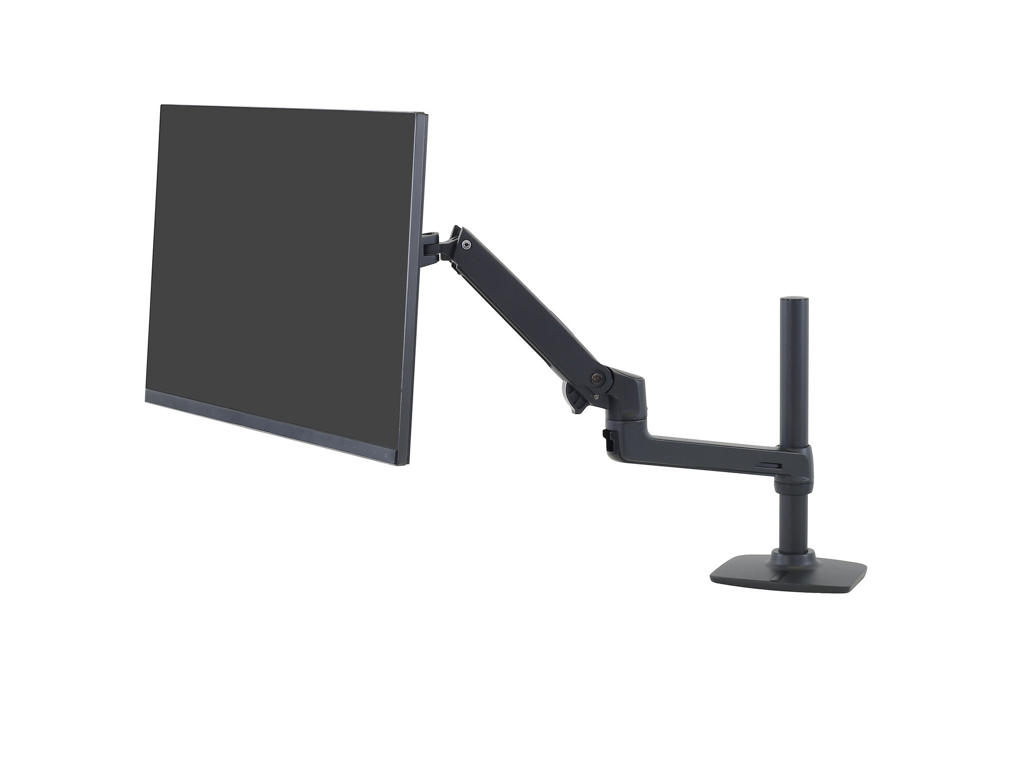 Ergotron LX Series LX DESK MOUNT LCD MONITOR ARM TALL POLE 86,4 cm (34") Skrivebord Sort