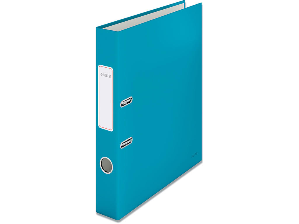 Brevordner, A4, 5.2 cm, Rolig blå, Leitz Cosy Soft Touch 180º Smal