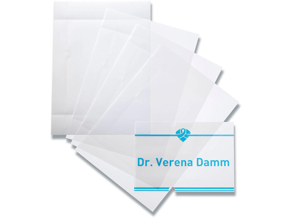 CRYSTAL SIGN indstik 210x148mm A5 10 stk