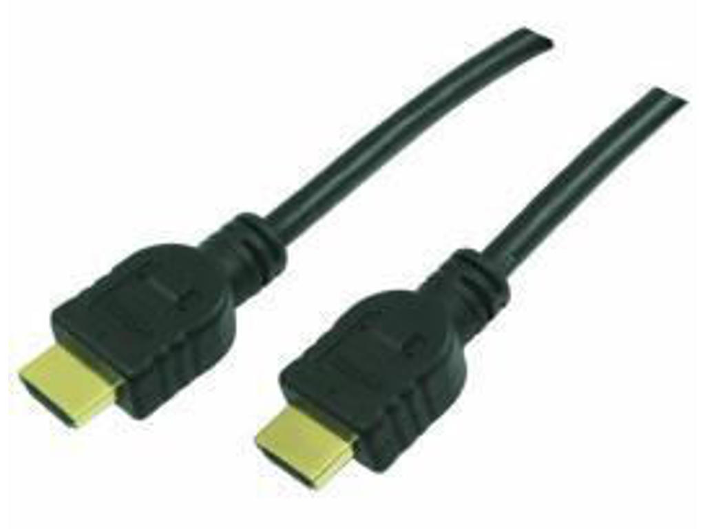 LogiLink HDMI, 15m HDMI-kabel HDMI Type A (Standard) Sort