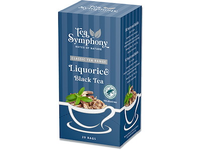 Brev-the, Lakrids, 20 breve æsken, 1 æske, Tea Symphony