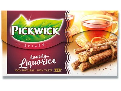 Brev-the, Lakrids, 20 breve æsken, 1 æske, Pickwick 