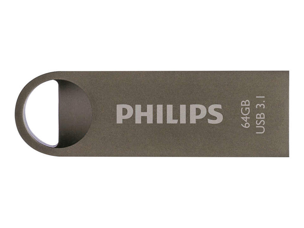 Philips Moon edition 3.1 USB-nøgle 64 GB USB Type-A 3.2 Gen 1 (3.1 Gen 1) Grå