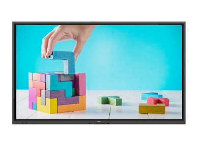 Philips E-Line 65BDL4152E/00 Digital fladpaneldisplay 165,1 cm (65") Wi-Fi 400 cd/m² 4K Ultra HD Sort Berøringsskærm Indbygget processer Android 18/7