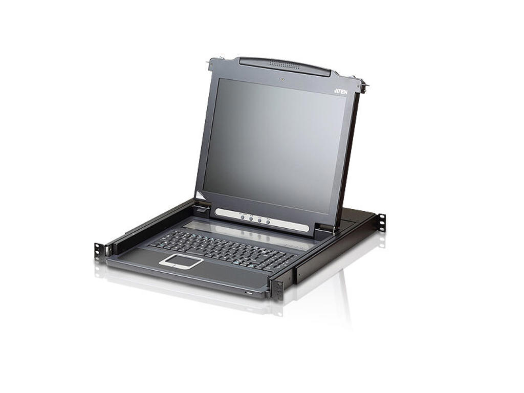 ATEN CL1000M-ATA-AG rack-konsol 43,2 cm (17") Sort 1U