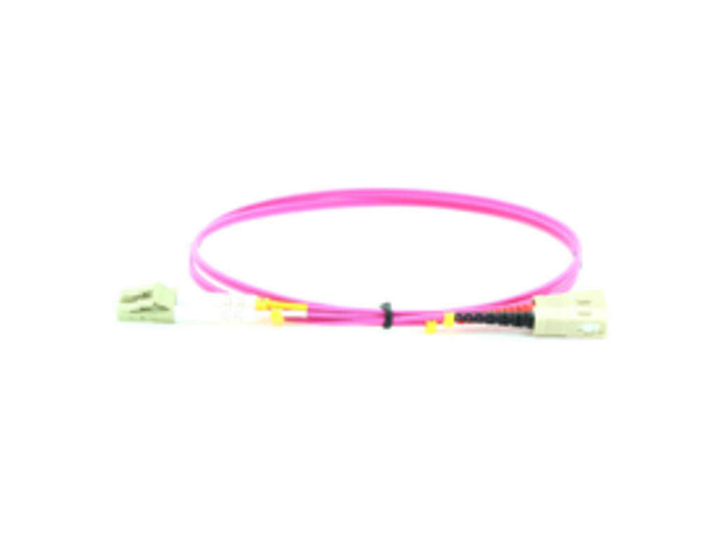 Microconnect FIB422001P InfiniBand og fiberoptisk kabel 1 m LC SC Violet