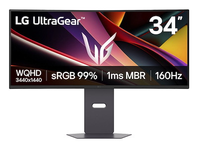 LG 34G600A-B computerskærm 86,4 cm (34") 3440 x 1440 pixel Wide Quad HD LCD Sort