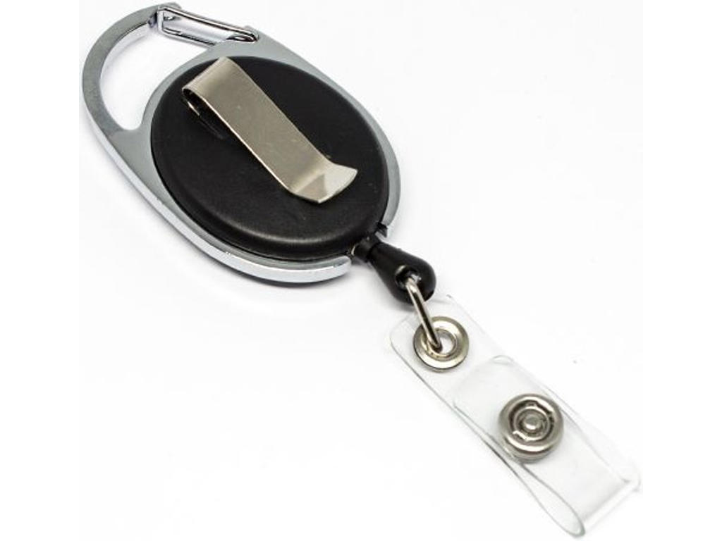 Yoyo snor, Til kort: Metalkrog, Til bærer: Bælteclip, 1 stk