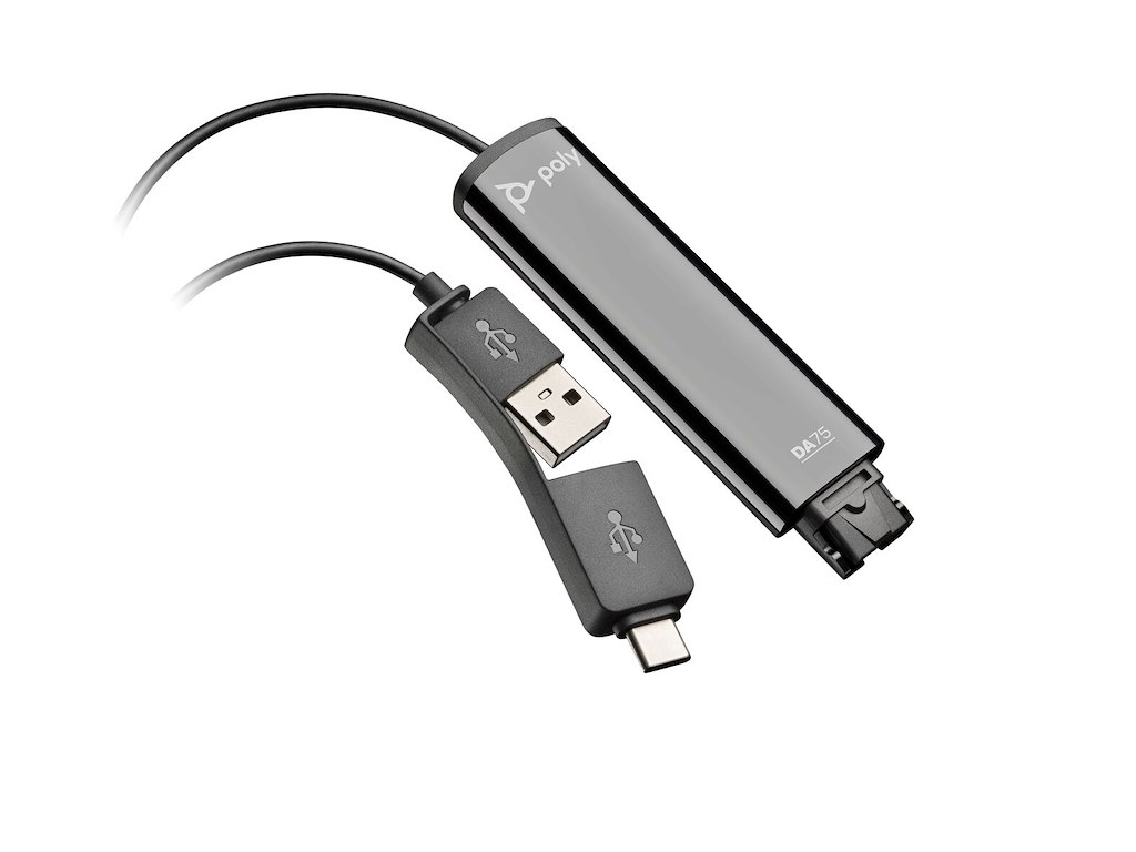 HP Poly DA75 USB til QD-adapter