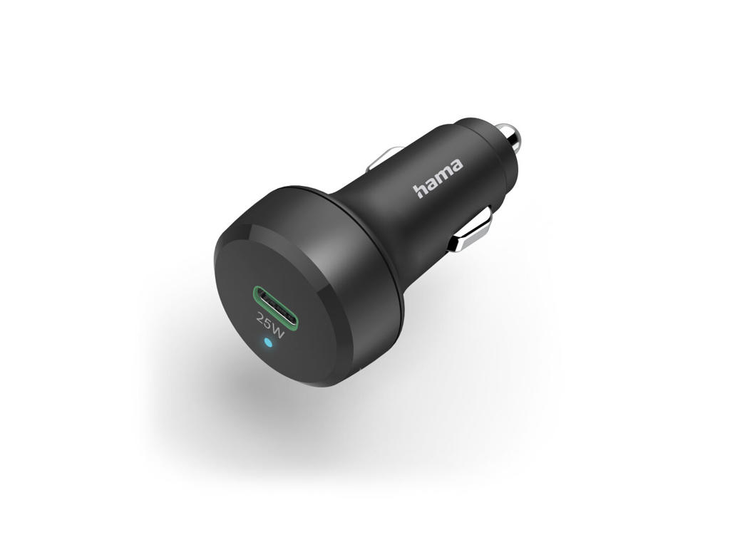 Hama 00201638 oplader til mobil enhed Smartphone, Tablet Sort Cigartænder, Lightning Hurtig opladning Automatisk