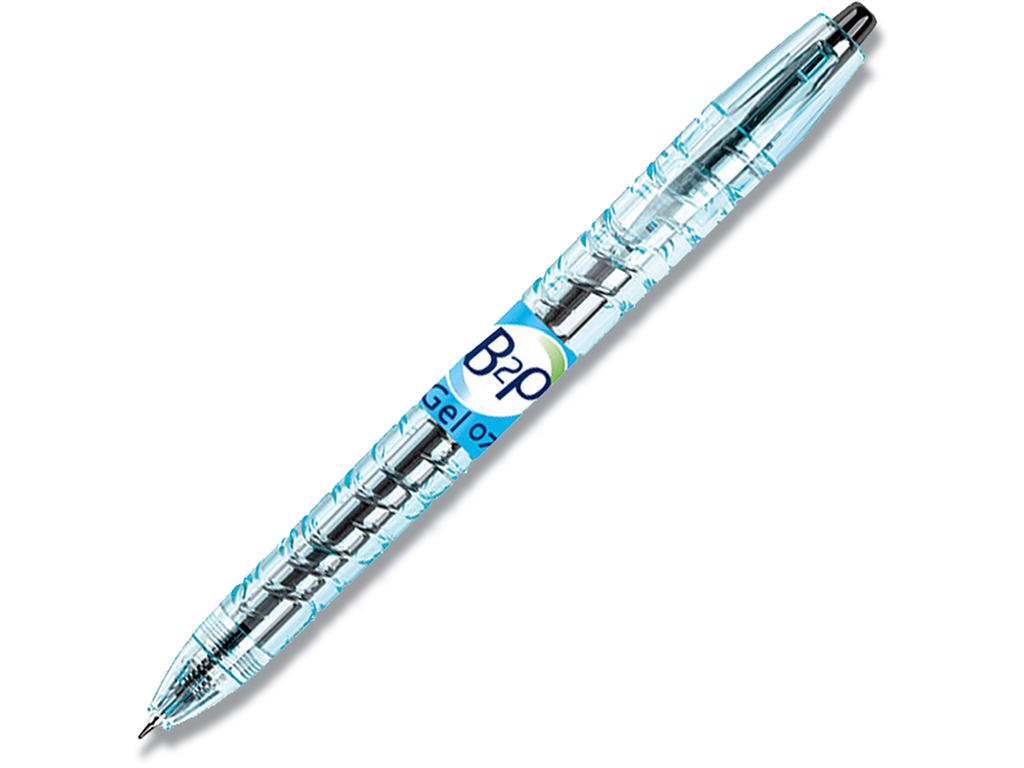 Rollerball gelpen, 0.7 mm, 0.32 mm, Sort, Pilot B2P Medium BL-B2P-7-B