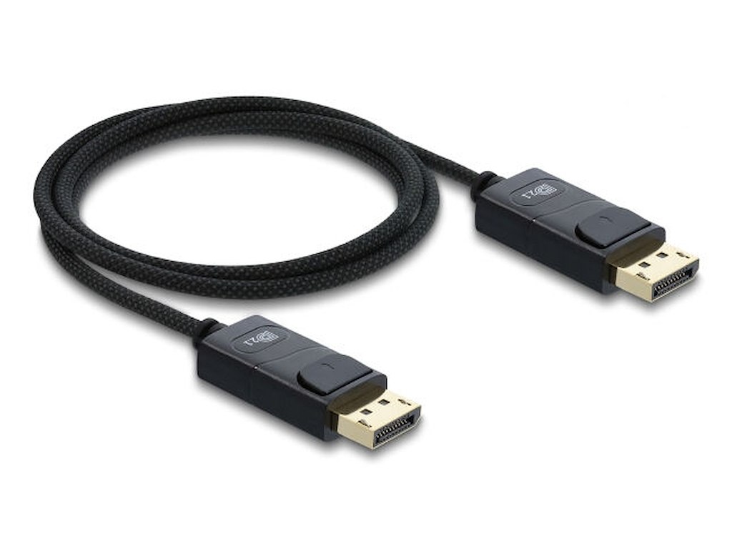 DeLOCK 81671 DisplayPort kabel 1 m Sort