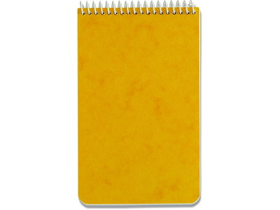 Notesblok, 6.4x10 cm, Linjeret, Assorteret, Danblok 