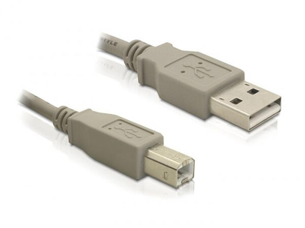 DeLOCK 82215 USB-kabel 1,8 m USB A USB B Grå