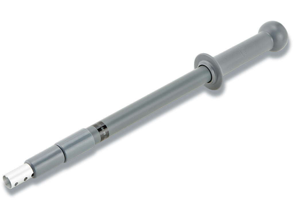 Teleskopskaft, Mini Ergonomisk, Grå Ø29mm, 57.5-139 cm, Vikan ErgoClean