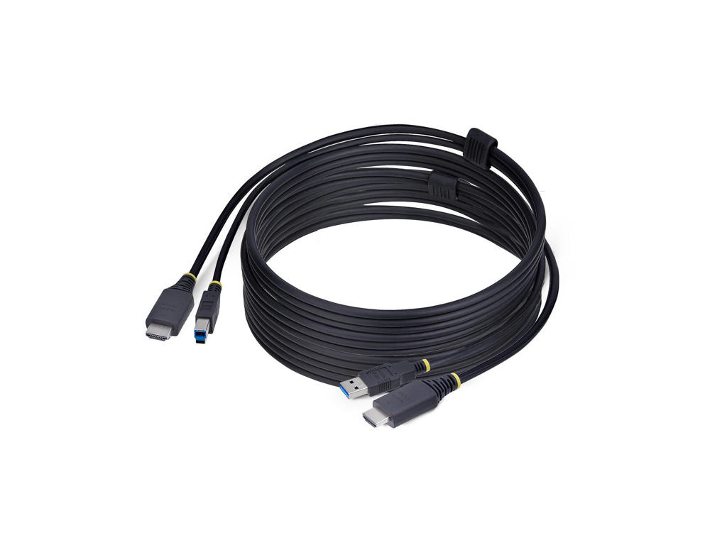 StarTech.com HU12210-KVM-CABLE KVM-kabel Sort 3,1 m