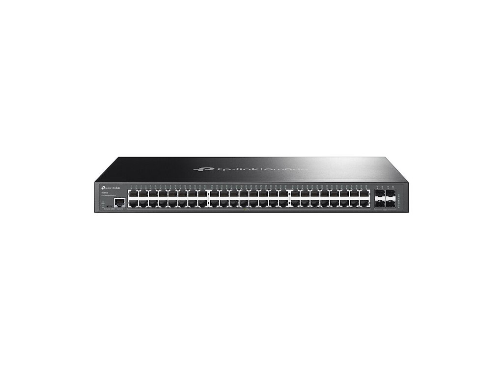 TP-Link Omada SG3452 netværksswitch Administreret L2+ Gigabit Ethernet (10/100/1000) 1U Sort