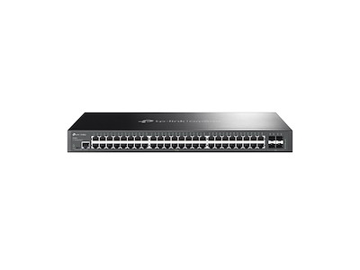 TP-Link Omada SG3452 netværksswitch Administreret L2+ Gigabit Ethernet (10/100/1000) 1U Sort