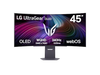 LG 45GX90SA-B computerskærm 114,3 cm (45") 3440 x 1440 pixel Wide Quad HD OLED Sort