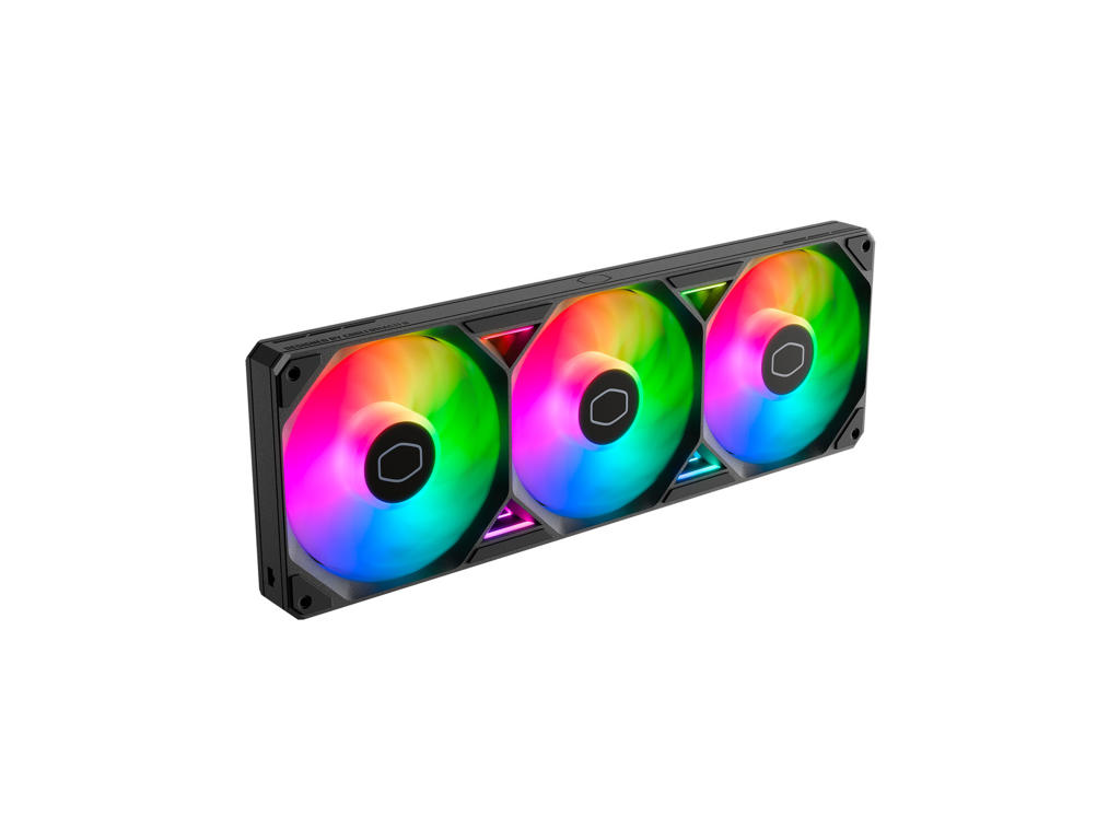 Cooler Master SickleFlow Edge 360 ARGB Computerkabinet Ventilator 12 cm Sort 1 stk