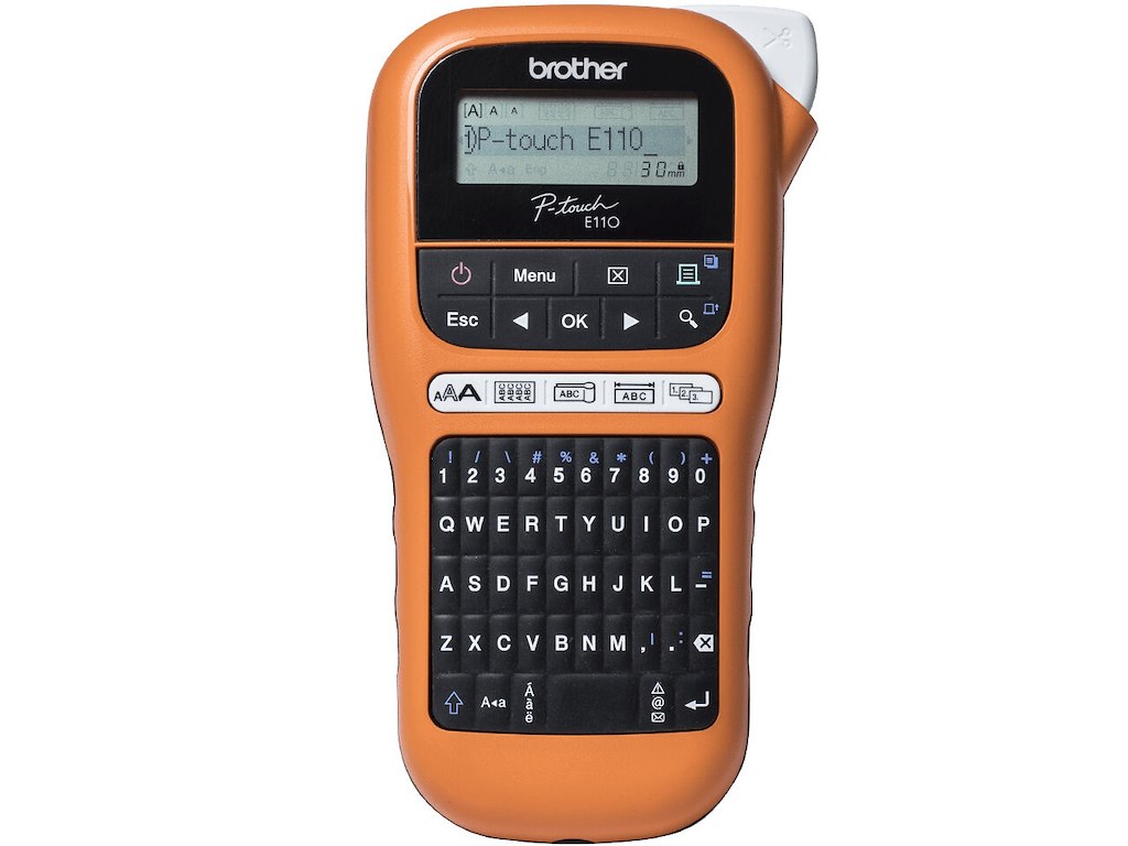 Brother PTE110VPYP1 etiketprinter 180 x 180 dpi 20 mm/sek. TZe QWERTY