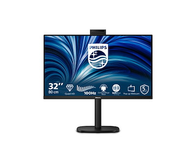 Philips 3000 series 32B2U3601H/00 computerskærm 80 cm (31.5") 2560 x 1440 pixel Quad HD LCD Sort