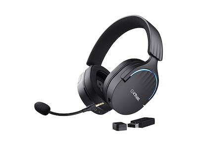 Trust GXT 491 Fayzo Headset Kabel & trådløs Spil USB Type-C Bluetooth Sort