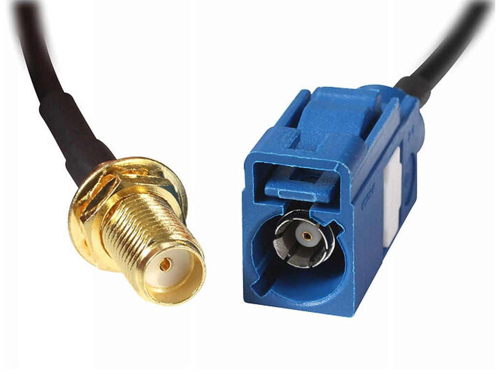 DeLOCK 88581 koaxial kabel 0,2 m Sort