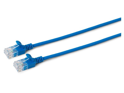Microconnect V-UTP6A0015B-SLIM netværkskabel Blå 0,15 m Cat6a U/UTP (UTP)