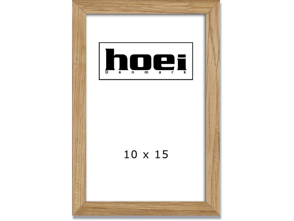 Fotoramme, 10x15 cm, Natur, Egetræ, Hoei 120