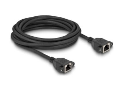 DeLOCK 90787 netværkskabel Sort 5 m Cat6a S/FTP (S-STP)