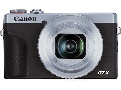 Canon PowerShot G7 X Mark III Kompakt kamera 20,1 MP CMOS 5472 x 3648 pixel Sort, Sølv