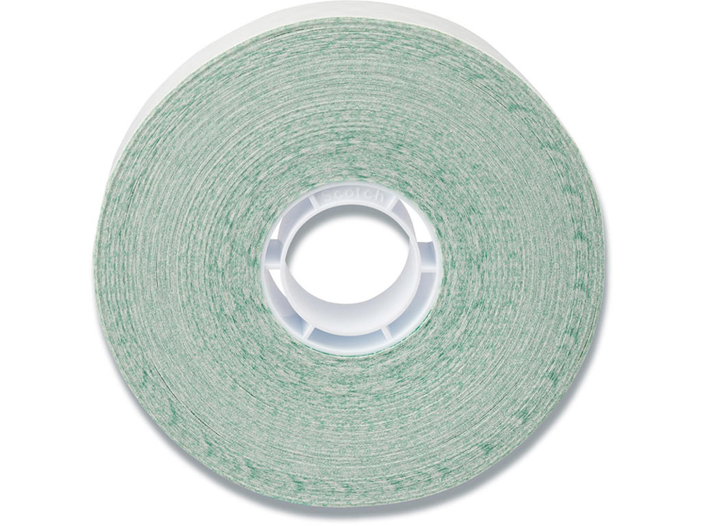 Tape - dobbeltklæbende 3M 924 limfilm 19mmx55m 1 rulle