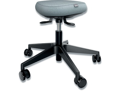 Arbejdsstol, Med hjul, Med balance komfortsæde, Leitz Ergo Active