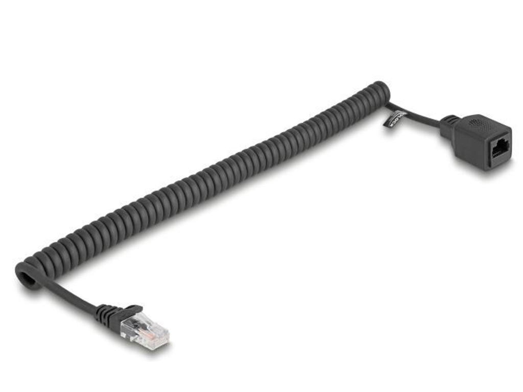 DeLOCK 90672 netværkskabel Sort 3 m Cat5e U/UTP (UTP)