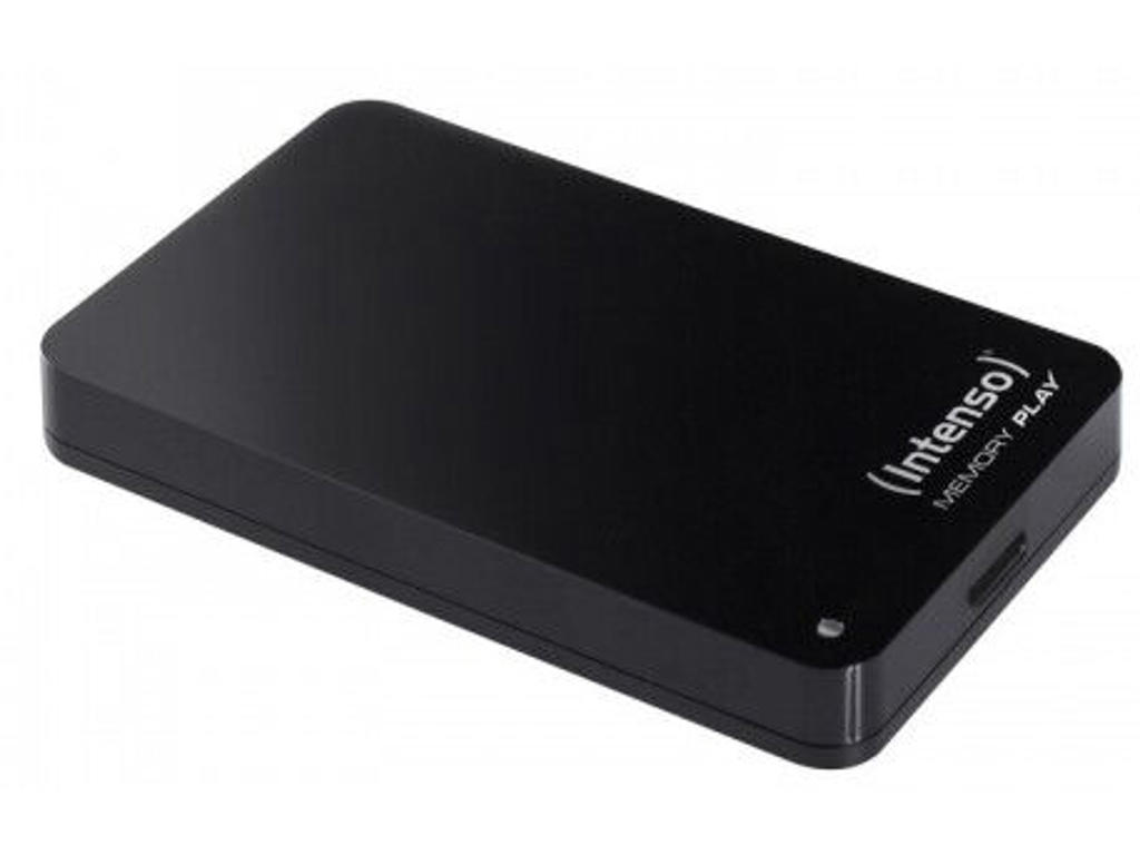Intenso 2.5" Memory Play USB 3.0 1TB ekstern harddisk 5400 rpm 2.5" Micro-USB B 3.2 Gen 1 (3.1 Gen 1) Sort