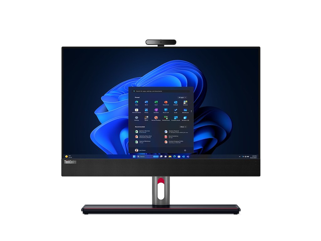 Lenovo ThinkCentre M90a Gen 5 Intel® Core™ i5 i5-14500 60,5 cm (23.8") 1920 x 1080 pixel Berøringsskærm All-in-One PC 16 GB DDR5-SDRAM 512 GB SSD Windows 11 Pro Wi-Fi 6E (802.11ax) Sort