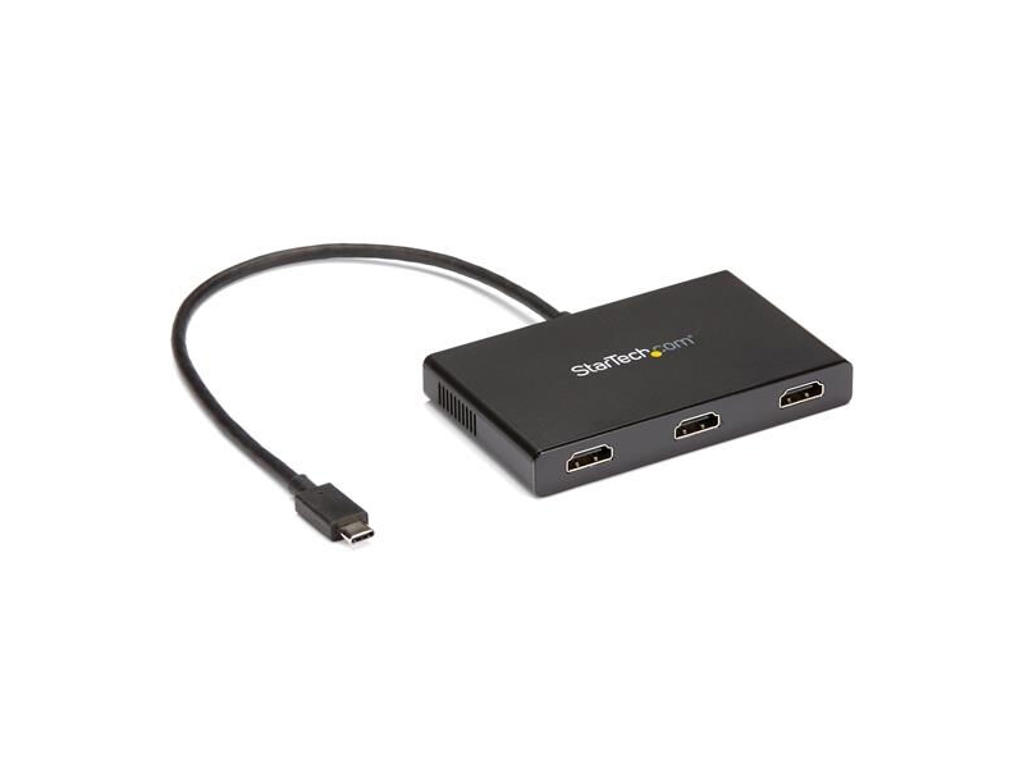 StarTech.com MSTCDP123HD USB grafisk adapter 3840 x 2160 pixel Sort
