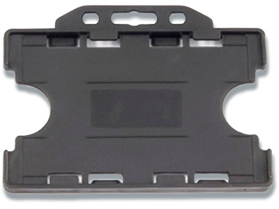 ID kortholder, Til 2 kort, Uden fastgørelse, Vandret, 10 stk