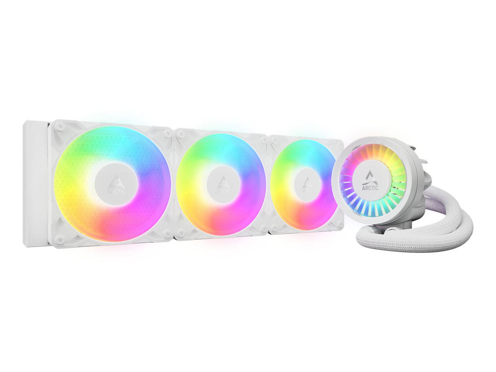 ARCTIC Liquid Freezer III Pro 360 A-RGB (White) Processor Væskekølingssæt 12 cm Hvid 1 stk