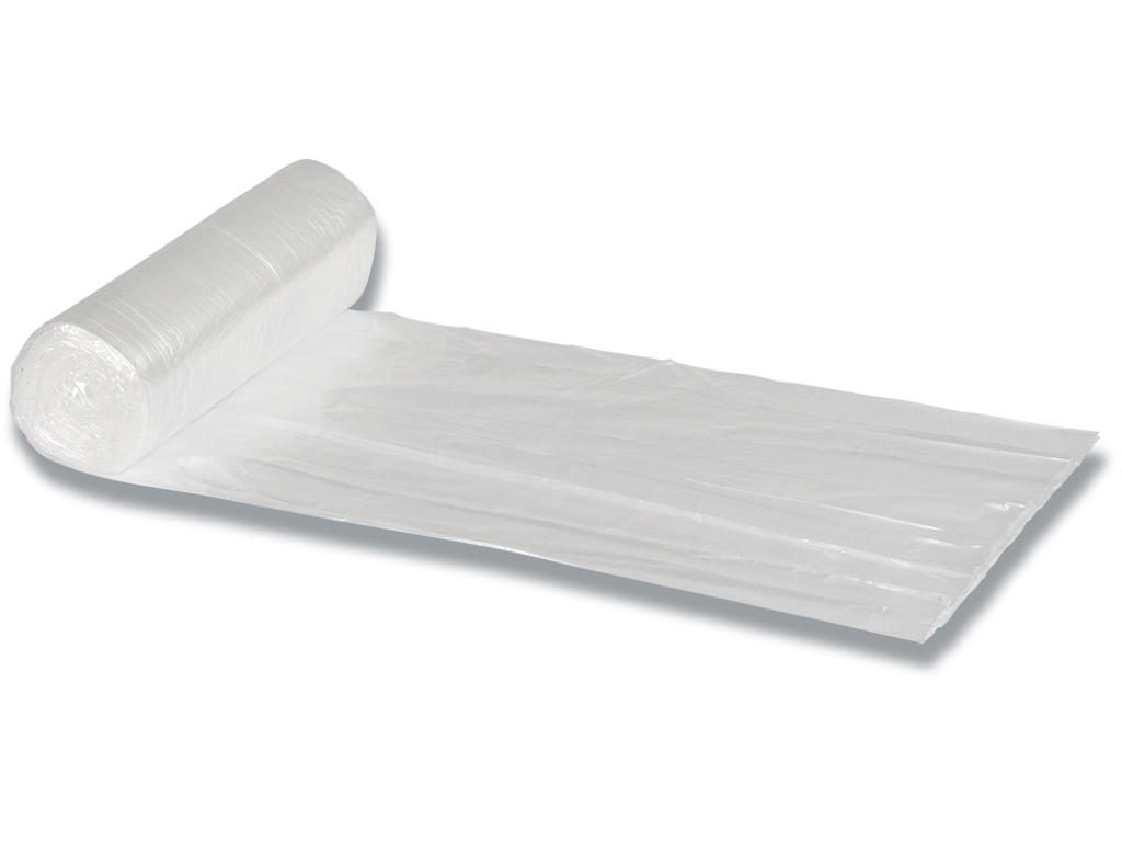 Affaldspose, 40 liter, 7 micron, Transparent, 1 rulle, 50 poser pr rulle, Abena