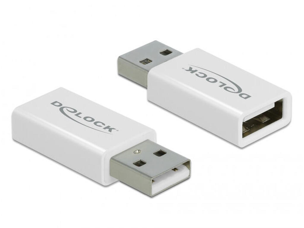 DeLOCK 66530 kabel kønsskifter USB 2.0 Type-A Hvid