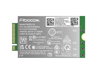 HP 5G Sub-6 Cat 19 WWAN Intern