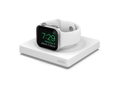 Belkin BoostCharge Pro SmartWatch Hvid USB Trådløs opladning Indendørs