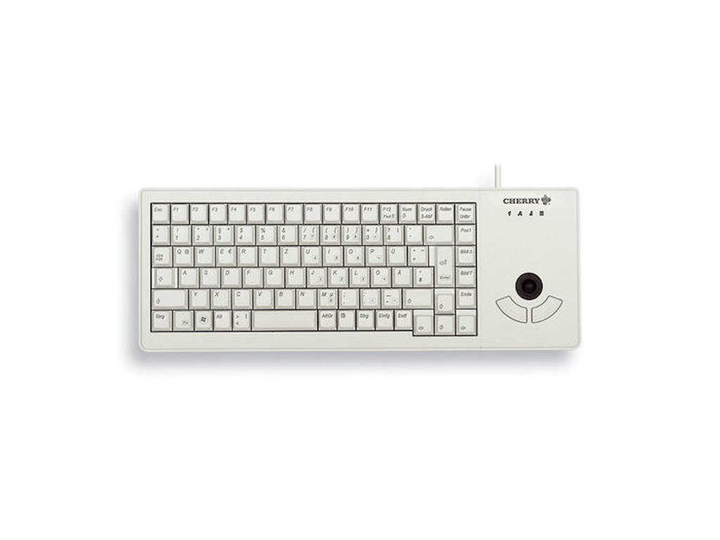 CHERRY XS Trackball tastatur Universel USB QWERTY US engelsk Grå