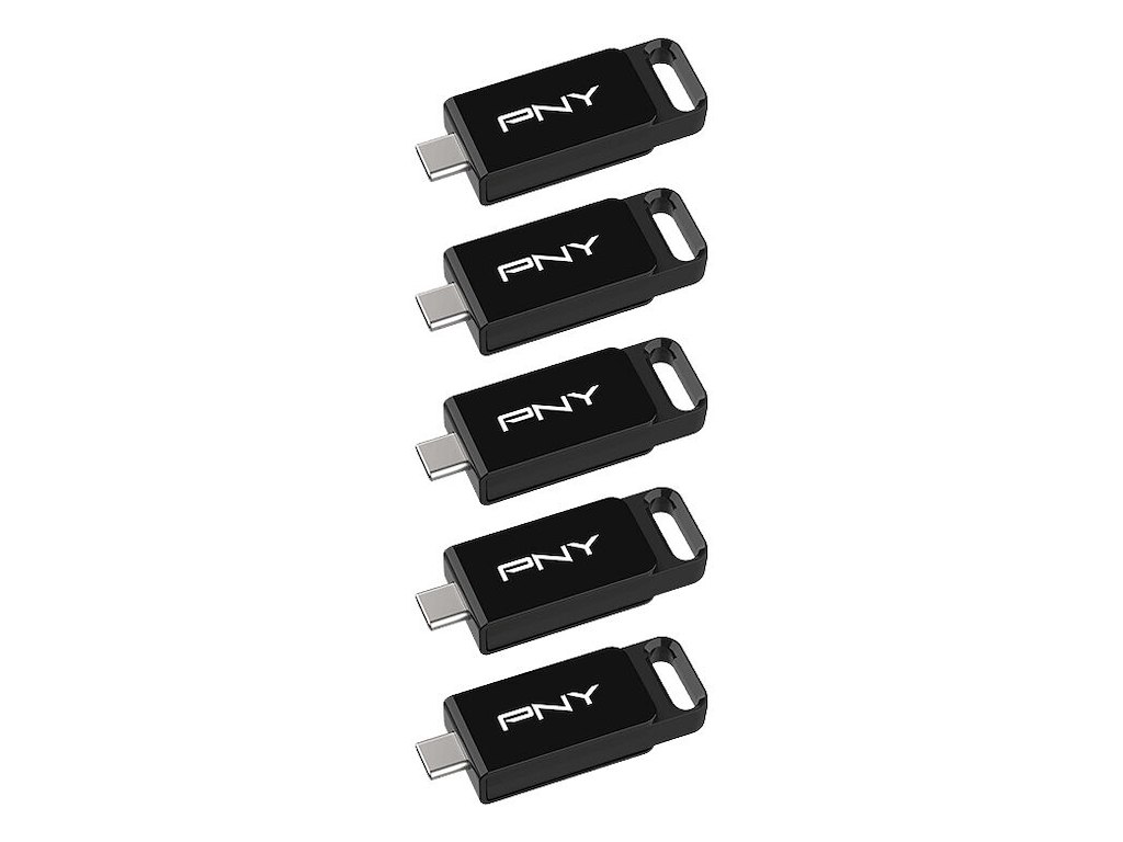 PNY Elite USB-nøgle 64 GB USB Type-C 3.2 Gen 1 (3.1 Gen 1) Sort