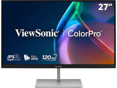 Viewsonic VP Series VP2766-2K computerskærm 68,6 cm (27") 2560 x 1440 pixel Quad HD LED Sølv, Sort